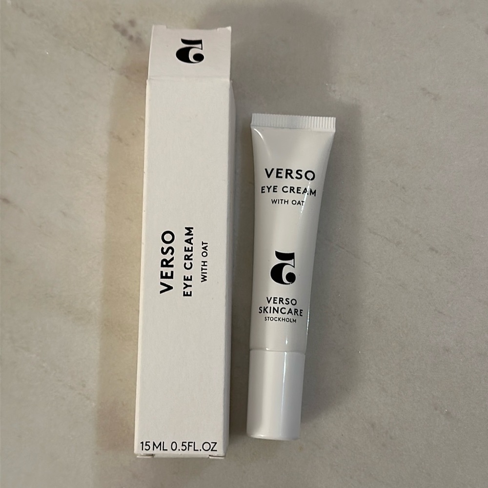 NEW Verso Skincare Eye Cream with Oat 15 ml